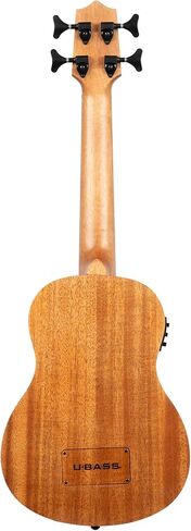 Kala UBASS-NOMAD-FS Nomad Acoustic-Electric U-Bass Bundle with Case, Tuner, Austin Bazaar Instructional DVD, and Polishing Cloth in Kuwait