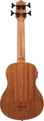 Kala UBASS-NOMAD-FS Nomad Acoustic-Electric U-Bass Bundle with Case, Tuner, Austin Bazaar Instructional DVD, and Polishing Cloth in Kuwait