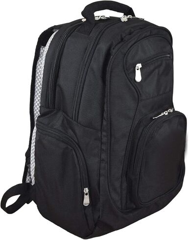 Denco Buffalo Bills Backpackpack -Budpack - يناسب معظم أجهزة الكمبيوتر المحمولة والأجهزة المحمولة 17 بوصة - مثالية للعمل والسفر والمدرسة والكلية والتنقل in Saudi Arabia
