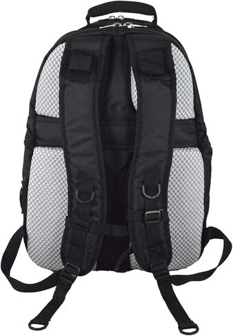 Denco Buffalo Bills Backpackpack -Budpack - يناسب معظم أجهزة الكمبيوتر المحمولة والأجهزة المحمولة 17 بوصة - مثالية للعمل والسفر والمدرسة والكلية والتنقل in Saudi Arabia