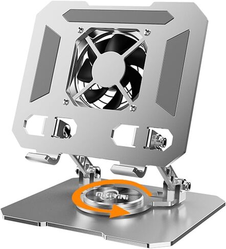360° Rotating Desk Stand Holder with USB Cooler for iPad/Tablets in Kuwait