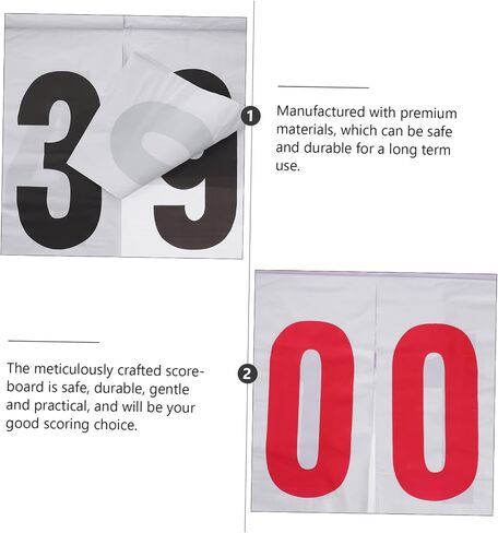 Portable Scoreboard Reusable Sports Score Keeper with Display for Basketball Soccer Volleyball and Table Tennis Games in Saudi Arabia