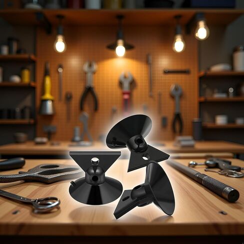 3 Pcs Black Light Bulb Suction Cup Removal Tool GU10 MR16 Lamp Changer Head NRS90-N20 Suction Cup Halogen Bulb Extractor Lighting Components for Mini Track Lights and More in Saudi Arabia