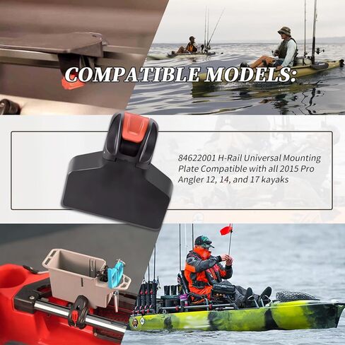 84622001 H-Rail Mounting Plate Compatible with H-Rail Equipped Accessories on 2015+Pro Anglers and 2019+ Outbacks in Saudi Arabia