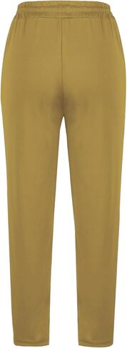 سروال مستقيمة الساق للنساء Petite sweatpants فضفاضة فضفاضة ملائمة للركض غير الرسمي السراويل الرباطية الأصفاد الكاحل جيوب in Kuwait