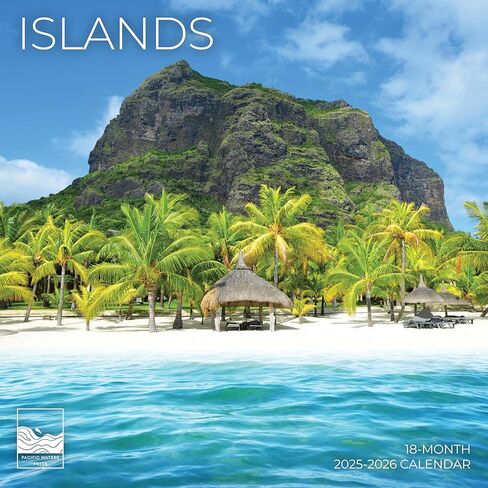 يوليو 2025- ديسمبر 2026 Sunsets Wall Calendar 18 شهرًا | 12 "× 24" مفتوحة | التقويم المناظر الخلابة القابل للهدية 2026 | ورقة سميكة وثيقة للتنظيم والتخطيط | مطبعة باسيفيك ووترز (غروب الشمس) in Kuwait
