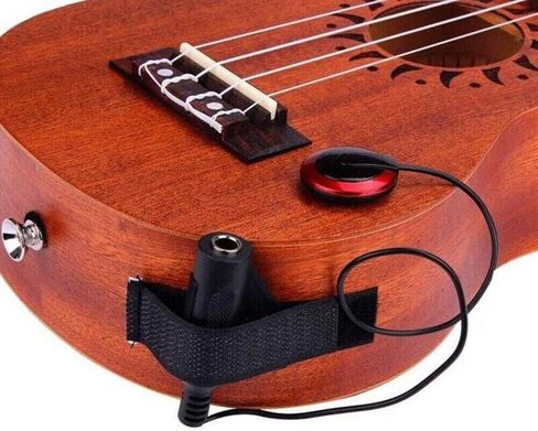 4Pcs Piezo Contact Microphone Mic Pickup For Guitar Violin Banjo Mandolin in Saudi Arabia