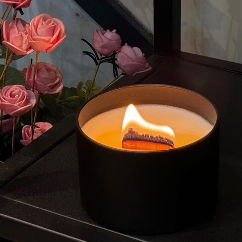 25pcs شمعة خشبية من الشمعة لـ DIY صنع شمعة مصنوعة من الفتيل الخشبي لصنع الشمعة صنع الخشب فتيل الخشب الطبيعي النوى لشمعة DIY in Saudi Arabia