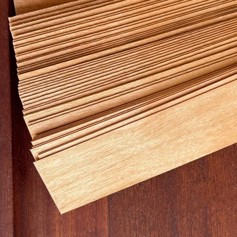 25pcs شمعة خشبية من الشمعة لـ DIY صنع شمعة مصنوعة من الفتيل الخشبي لصنع الشمعة صنع الخشب فتيل الخشب الطبيعي النوى لشمعة DIY in Saudi Arabia