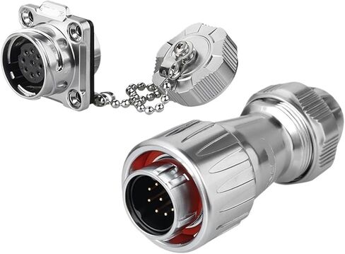 DZ-20 aviation with four holes for partition, 3-core high and low temperature resistant metal cover, 2-12-core solar car connector(3 core) in Kuwait