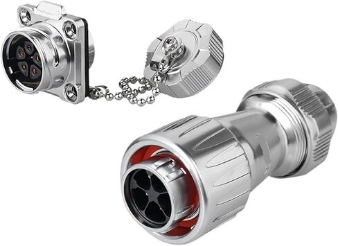 DZ-20 aviation with four holes for partition, 3-core high and low temperature resistant metal cover, 2-12-core solar car connector(3 core) in Kuwait