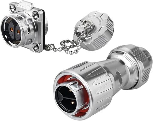 DZ-20 aviation with four holes for partition, 3-core high and low temperature resistant metal cover, 2-12-core solar car connector(3 core) in Saudi Arabia