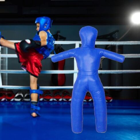 Unfilled Wrestling Dummy Boxing Dummy for Kids Multipurpose Sturdy Grappling Training Aid for Karate Jiu Throwing Practice in Kuwait