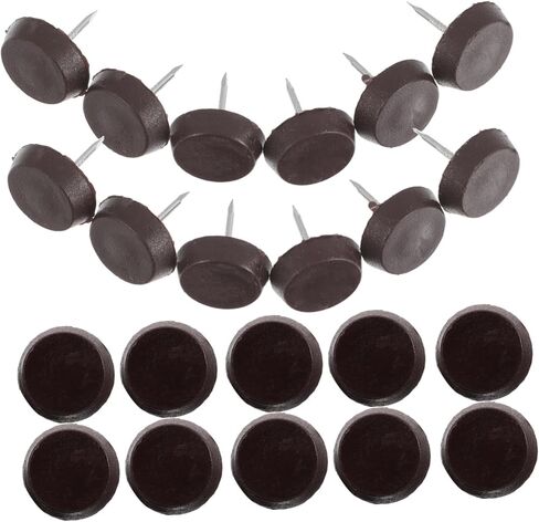 DOITOOL 100pcs Non Skid Floor Protectors for Chairs Tables and Sofas Easy Installation Stylish Design Compatible Tile Floors in Saudi Arabia