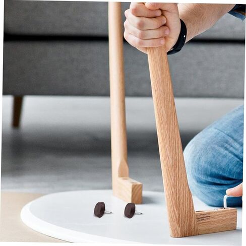 DOITOOL 100pcs Non Skid Floor Protectors for Chairs Tables and Sofas Easy Installation Stylish Design Compatible Tile Floors in Saudi Arabia