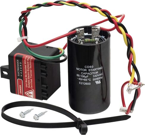 BlueStars Premium 5-2-1 CSR-U1 Hard Start Capacitor Kit for 1- to 3-ton AC Units in Saudi Arabia
