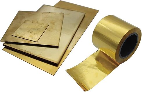 لوحة ألواح النحاس 1pc 0.01mm - 6 مم من النحاس النحاس النحاس النحاس (0.5x30x1000mm) in Saudi Arabia