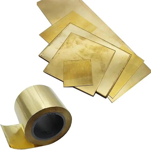 لوحة ألواح النحاس 1pc 0.01mm - 6 مم من النحاس النحاس النحاس النحاس (0.5x30x1000mm) in Saudi Arabia