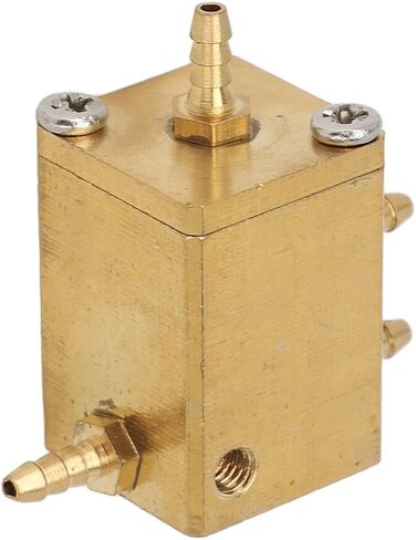 Dental Water Control Valve, Dental Foot Control Switch Valve Rust Proof 4 Holes High Reliability Sturdy Structure Copper Large Flowing for Hospital (3mm) in Saudi Arabia