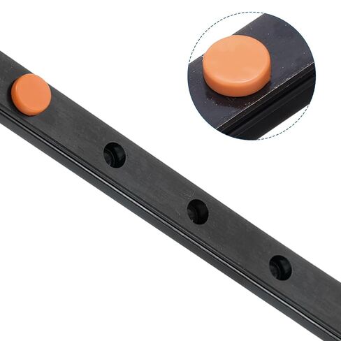 UXCELL 2 PCS MGN12 200MM محمل دليل الصلب الخطي الدليل المصغرة الزرقاء الزرقاء المرشد in Saudi Arabia