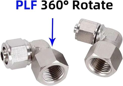 1pcs Pneumatic Copper Pipe Air Connector Male To Female 1/8" 1/4" 3/8" 1/2" Thread Hose Quick Fitting OD 4 6 8 10 12mm(OD12mm-1I4,SL) in Saudi Arabia