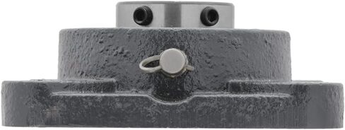 [2 حزمة] UCF206-18-وحدة محمل كرة حافة شفة 4-Bolt ، إدراج محمل UC206-18 ، الإسكان الحديد الزهر F206 ، عمود التجوي in Saudi Arabia