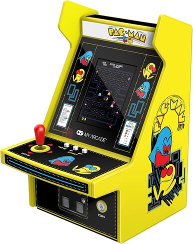 My Arcade Pac-Man Pocket Player Pro and Travel Case: 2 In 1, 2.75" Color Display, Retro Gaming Consoles, Arcade Classics in Saudi Arabia