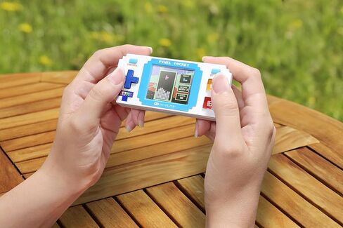 My Arcade Pac-Man Pocket Player Pro and Travel Case: 2 In 1, 2.75" Color Display, Retro Gaming Consoles, Arcade Classics in Saudi Arabia