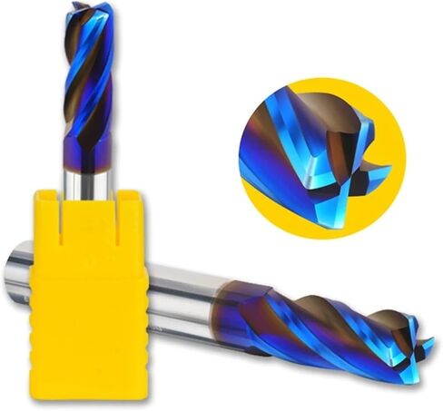 1R0.2-12R2 4 Flutes Radius Angle Corner Rounding End Mills 1Pcs(8R0.5X60L) in Saudi Arabia