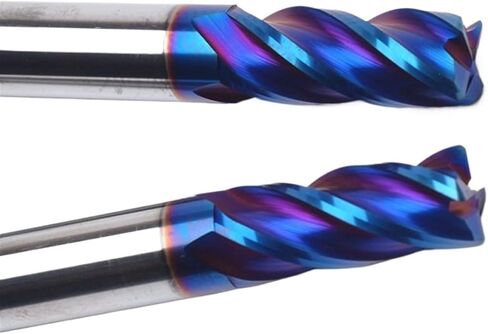 1R0.2-12R2 4 Flutes Radius Angle Corner Rounding End Mills 1Pcs(8R0.5X60L) in Saudi Arabia