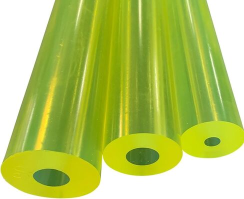 Hollow Polyurethane Rod (6/8/10mm ID × 500mm Length) - PU Elastic Rubber Spring Bar, Shock-Absorbing Round Rod for Industrial Applications(50 * 8MM) in Saudi Arabia