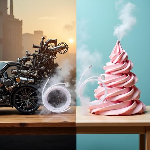 2Pcs 360 Degrees Extension Hose 2XAerosol Nozzle w/ 19.69in for Male Stem Spray Cans Fluid Auto Car Nozzle Film 4.5mm Extension H3C9 Pastry and Basting Brushes Baking and Pastry Utensils in Saudi Arabia