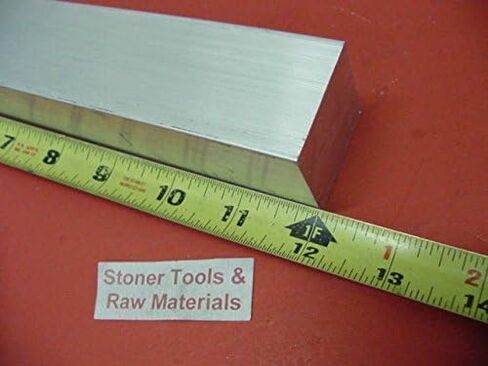 1-1/4 "× 1-1/4" الألومنيوم مربع 6061 شريط الصلبة 12 "طويل T6511 1.250" مخزون الطاحونة in Saudi Arabia
