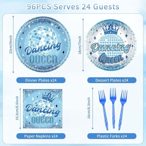 96 Pcs Mallard Duck Baby Shower Decorations, Welcome Baby Boy Cute Watercolor Duck Themed Party Plates Napkins and Forks for 24 Guests, It's a Boy Gender Reveal Party Supplies in Saudi Arabia