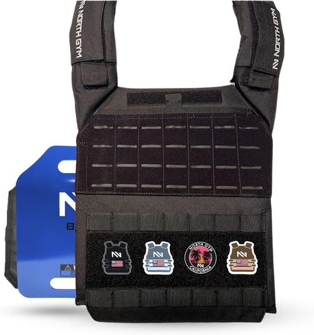 لوحات الوزن 3D Northgym 14،20،30 رطلاً - وزن إضافي لسترات الوزن وحاملات الألواح ، والشكل المريح ، وتوزيع الوزن المحسن ، ومغطى بالمسحوق in Saudi Arabia