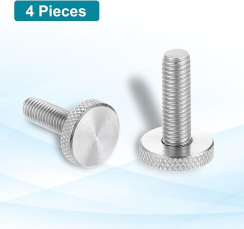 meccanixity 4pcs m8 × 16 مم مسامير الإبهام كرهها ، 304 من الفولاذ المقاوم للصدأ مسطح رأس البراغي المتري الماس البراغي رأس المقابض مقابض يدوي. in Kuwait