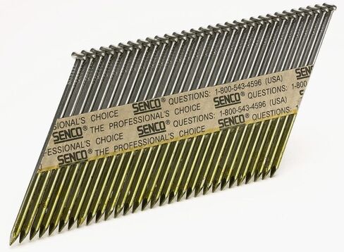 Senco 16 Ga. Smooth Shank Angled Strip Pharing Nails 3-1/2 in. L X 0.131 in. DIA. 2500 PK in Saudi Arabia