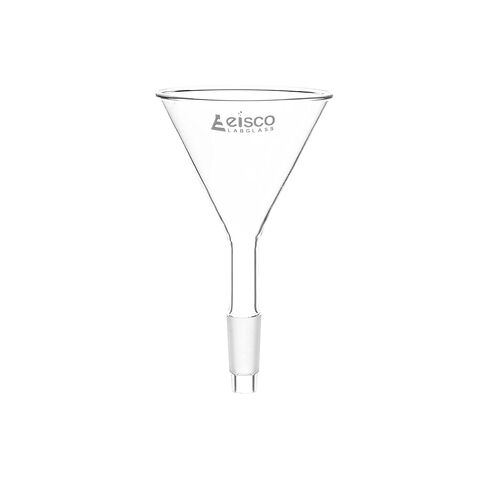 EISCO Jointed Powder Funnel, 45mm - 14/23 Joint Size Borosilicate Glass- Eisco Labs in Saudi Arabia