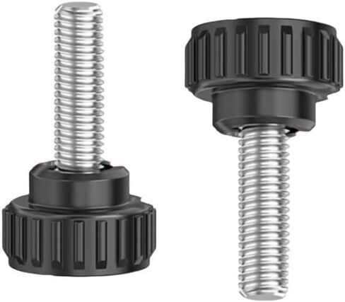 25Pcs 304 Stainless Steel External Thread Finger Screws M3-M8 Adjustable Hand Screws Suitable For Electronic Instruments Mechanical Equipment Outdoor Devices Anti Embroidery And Anti Falling Design(Bl in Kuwait