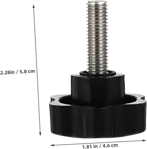 Homoyoyo Screw Knob Replacement Ergonomic Tightening Screw for Easy Shape Versatile Machine Handle Compatible Various Devices and Applications in Saudi Arabia