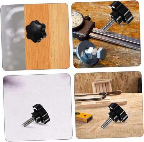 Homoyoyo Screw Knob Replacement Ergonomic Tightening Screw for Easy Shape Versatile Machine Handle Compatible Various Devices and Applications in Saudi Arabia