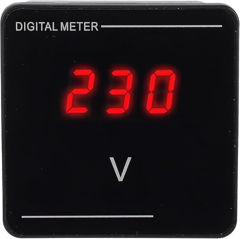 مقياس الجهد الكهربائي ، اختبار الجهد الرقمي مع نطاق AC 50-500V ، شاشة LED 0.56 بوصة ، مواد ABS ، آلات الأتمتة الصناعية in Saudi Arabia