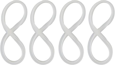Jectse O for Water Distiller, 4 Pcs O Rings Water Distiller Replacement Gaskets Silicone Rings for Water Distiller Sealing, High Temperature (4L) in Saudi Arabia