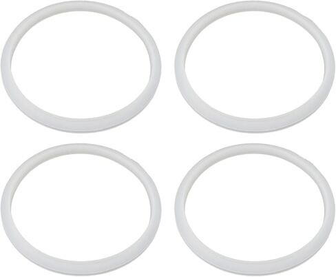 Jectse O for Water Distiller, 4 Pcs O Rings Water Distiller Replacement Gaskets Silicone Rings for Water Distiller Sealing, High Temperature (4L) in Saudi Arabia