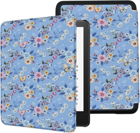 Case for All New 6 Inch Kindle 2024 and 2022 (11 Generation), Lightweight PU Leather Smart Cover with Auto Wake/Sleep & Hand Strap, Daisy bee in Saudi Arabia