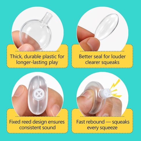 Squeakers for Dog Toys, 12pcs 30mm Replacement Dog Toy Squeakers in Kuwait