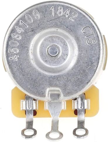 CTS 450 A250K POTS Shoft Shaft 1/4 بوصة 10 ٪ صوتية potentiometers لباس الغيتار الكهربائي (مجموعة من 2) in Kuwait