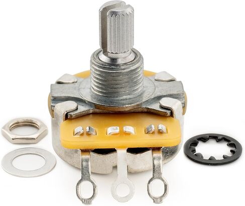 CTS 450 A250K POTS Shoft Shaft 1/4 بوصة 10 ٪ صوتية potentiometers لباس الغيتار الكهربائي (مجموعة من 2) in Kuwait