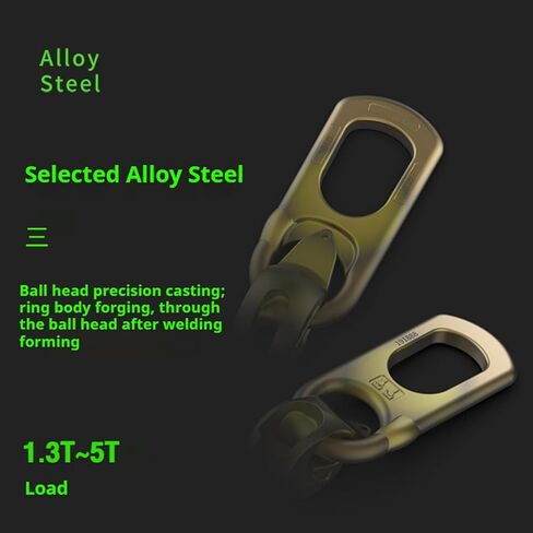 Lifting Clutch for Precast Concrete - Alloy Ring Plate System (1T-1.3T-1.5T-2.5T-5T) - Embedded Lifting Accessories (3T-5T) in Kuwait