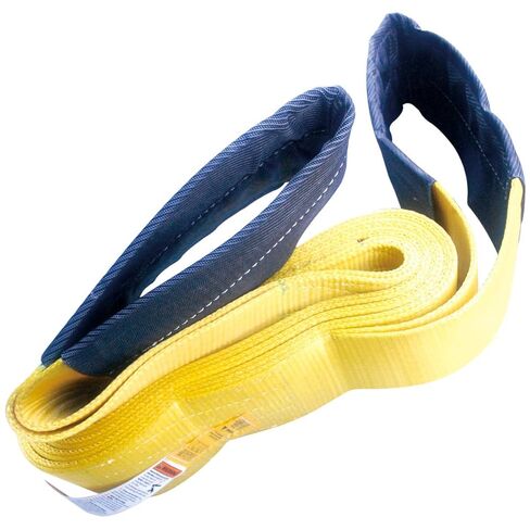 3 "× 4 'رفع النايلون حبال السحب حزام مسطح العين والعين 2ply عمودي 8600 رطل سلة 17200 رطل قش 6900 رطل in Kuwait